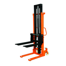 Manual hydraulic stacker